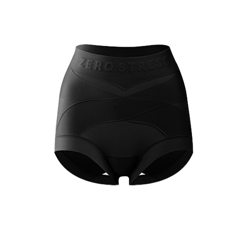 Women's Double Pressurized Warm Velvet Milk Leather Breathable Tummy Tuck Pants