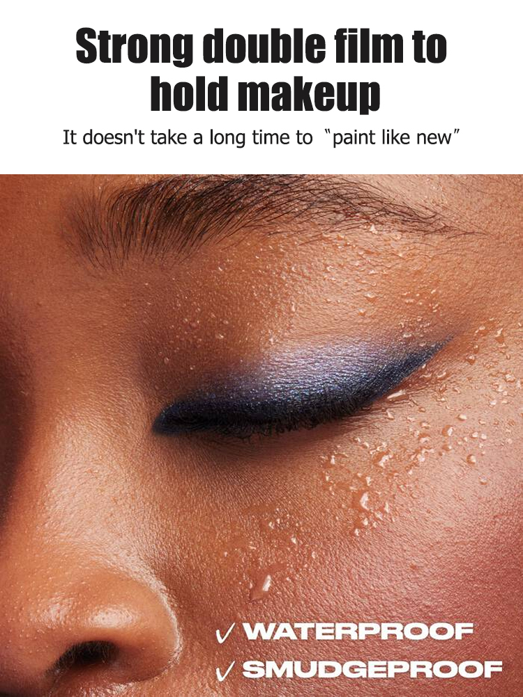 Waterproof highlighting eyeliner