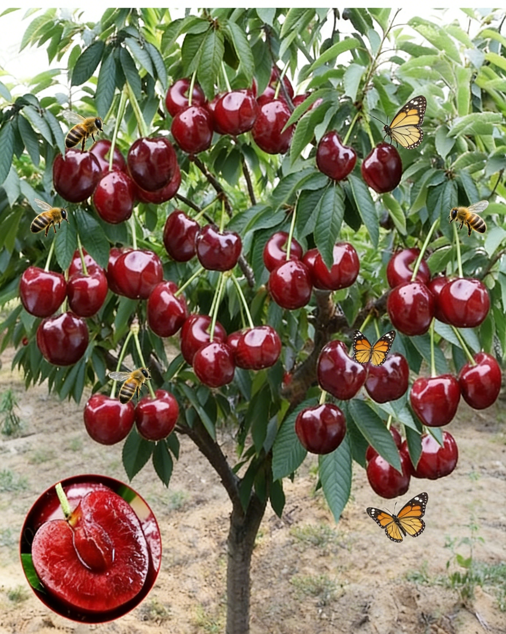 [A single one can bear] Chelsea Cherry Tree Seedling