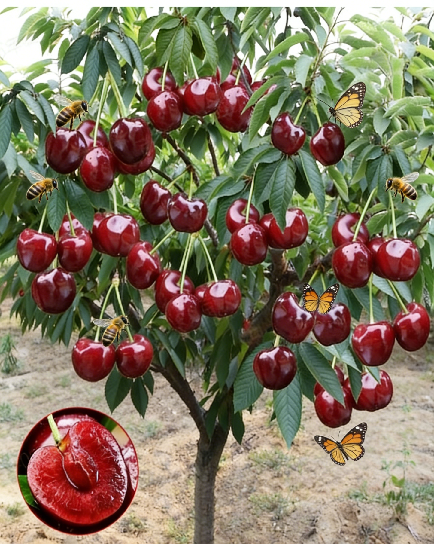 [A single one can bear] Chelsea Cherry Tree Seedling
