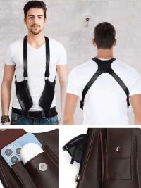 Multifunctional underarm shoulder bag