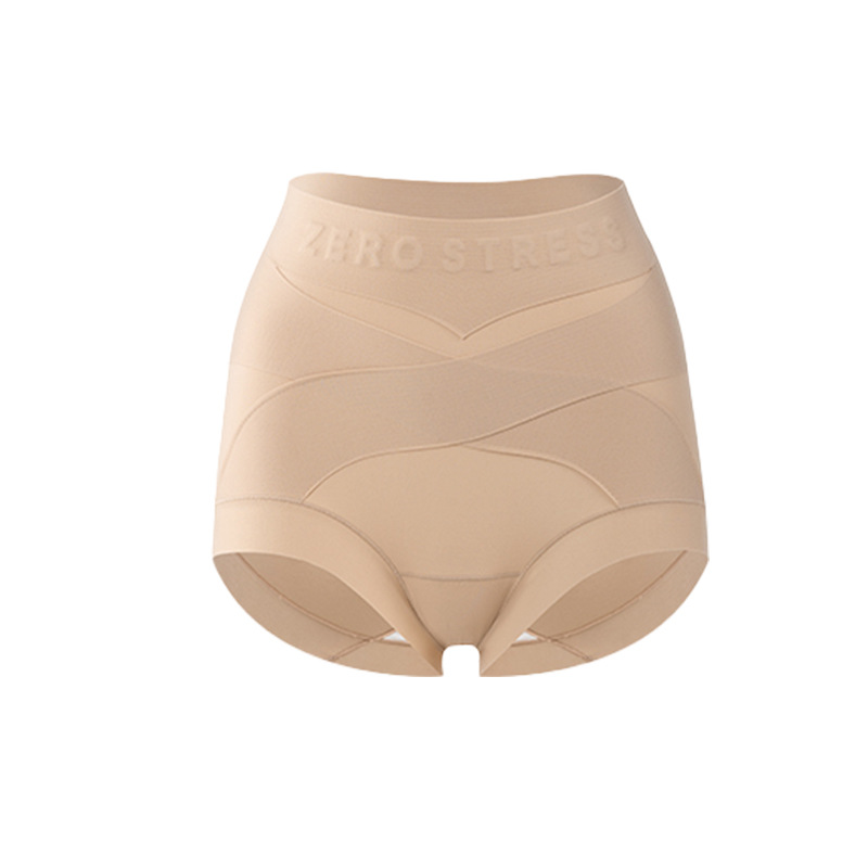 Women's Double Pressurized Warm Velvet Milk Leather Breathable Tummy Tuck Pants