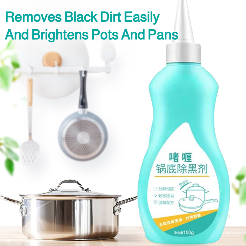 multifunction Pot bottom cleaner stain remover Deep Cleaning Removes Black Scale Without Hurting Kit