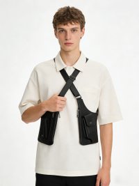 Multifunctional underarm shoulder bag