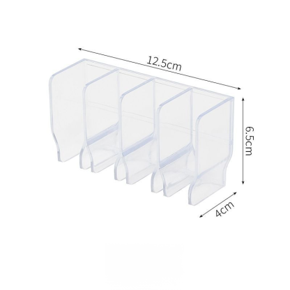 Toothpaste and facial cleanser storage rack