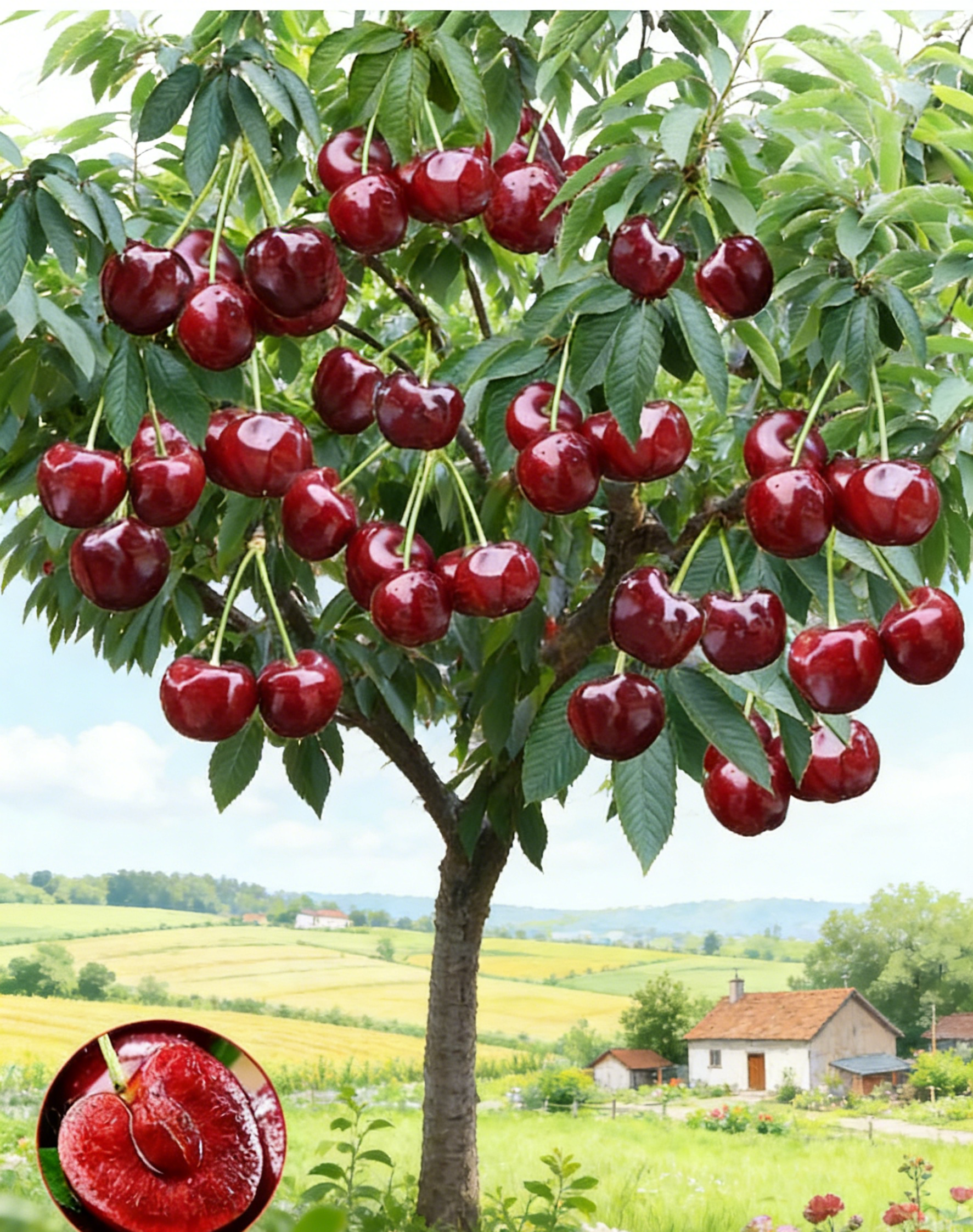 [A single one can bear] Chelsea Cherry Tree Seedling
