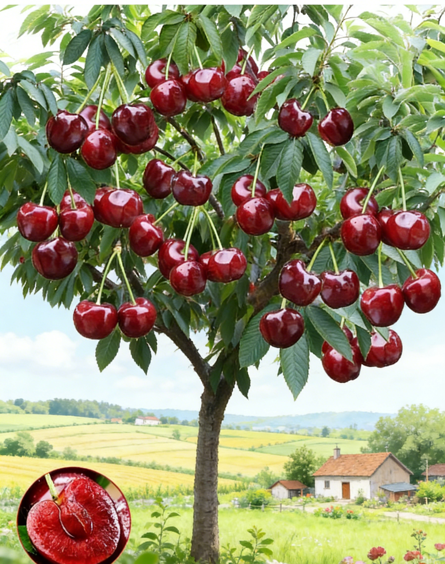 [A single one can bear] Chelsea Cherry Tree Seedling