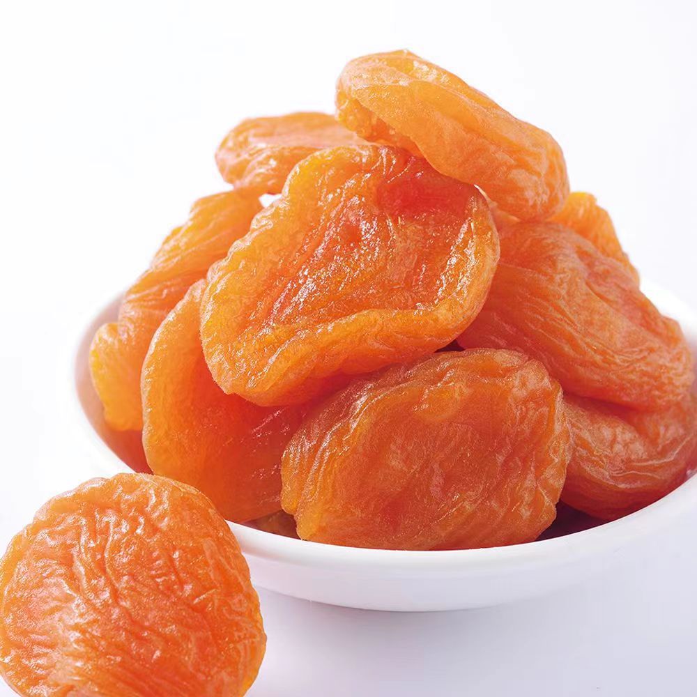 Sugar-lowering and lipid-lowering pitted dried apricots