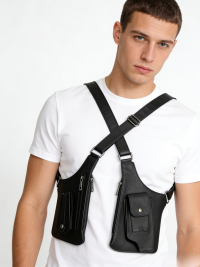 Multifunctional underarm shoulder bag
