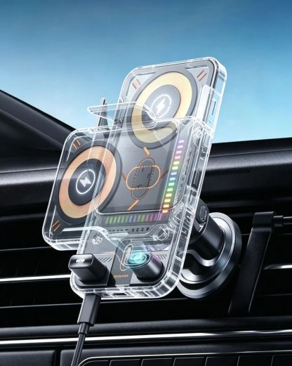 Wireless fast charging car phone holder