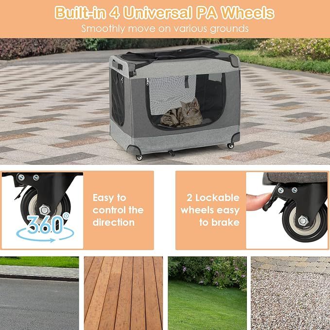 Folding Cat Racing Cage