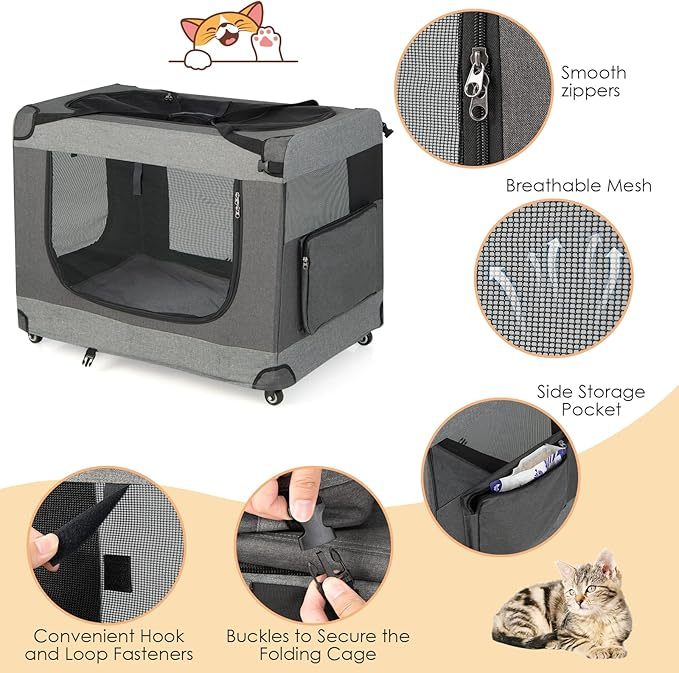 Folding Cat Racing Cage