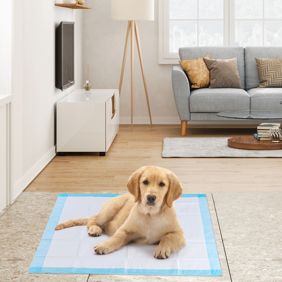 150 Pieces Extra Large Dog Pee pads with Super Absorbent for Doggies