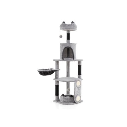 Furfurst Tall Cat Tree with Sisal Scratching Posts and Board
