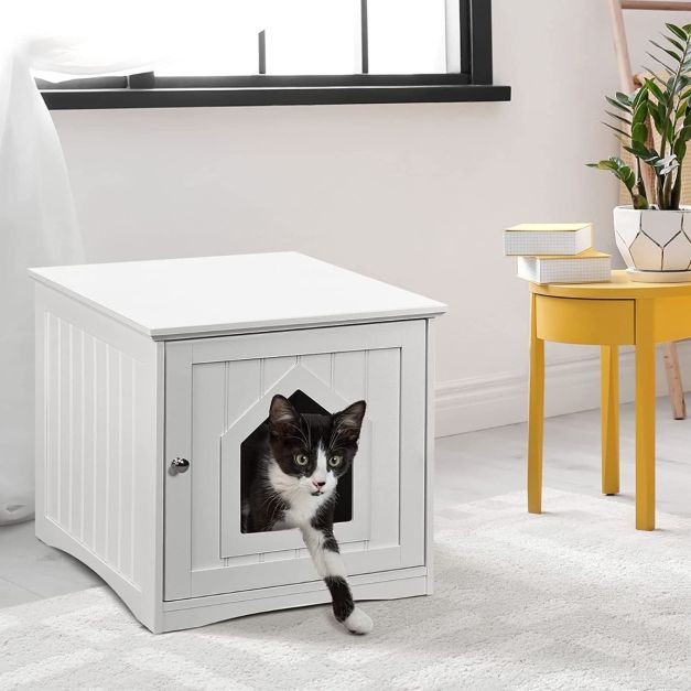 Cat Hidden Litter Enclosure Box