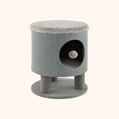 Furfurst Cat Condo Stool Pet House Ottoman Bed for Indoor Cats