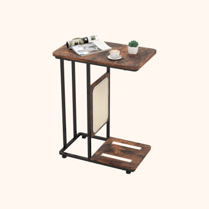 Furfurst Cat Tree and End Table with Scratching Board for Living Room Bedroom