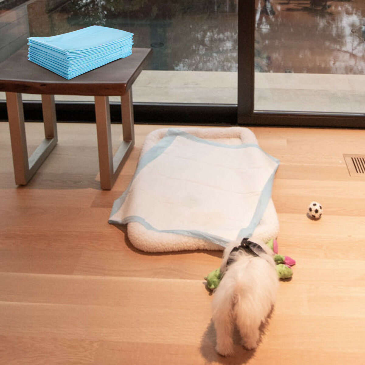 150 Pieces Training Puppy Pee Pads with Super Absorbent for Doggies