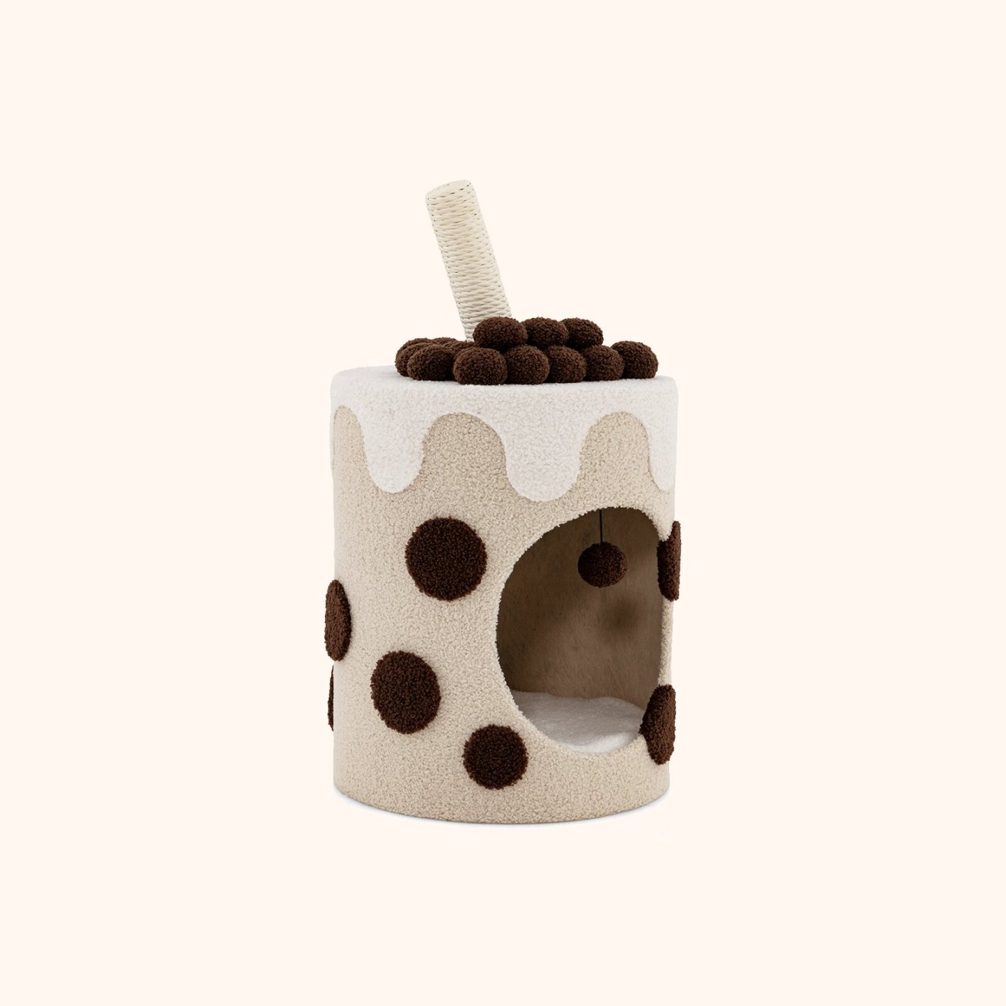 Furfurst Bubble Tea Cat Tree Tower with Scratching Post