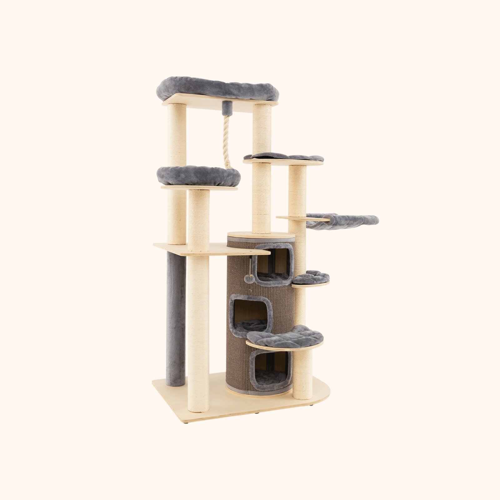 Furfurst Multi-Level Cat Tree with 3-story Cat Condo