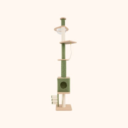 Furfurst Floor to Ceiling Cat Tree with Adjustable Height and Extra Post