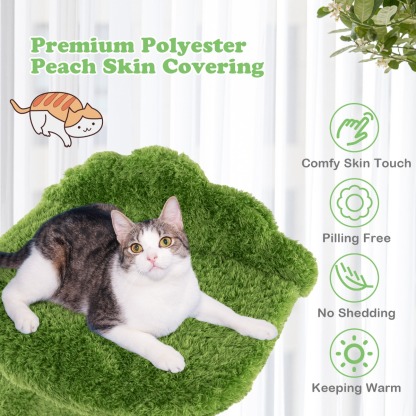 Furfurst 97CM Cute Cat Tree with Fully Wrapped Sisal Scratching Posts