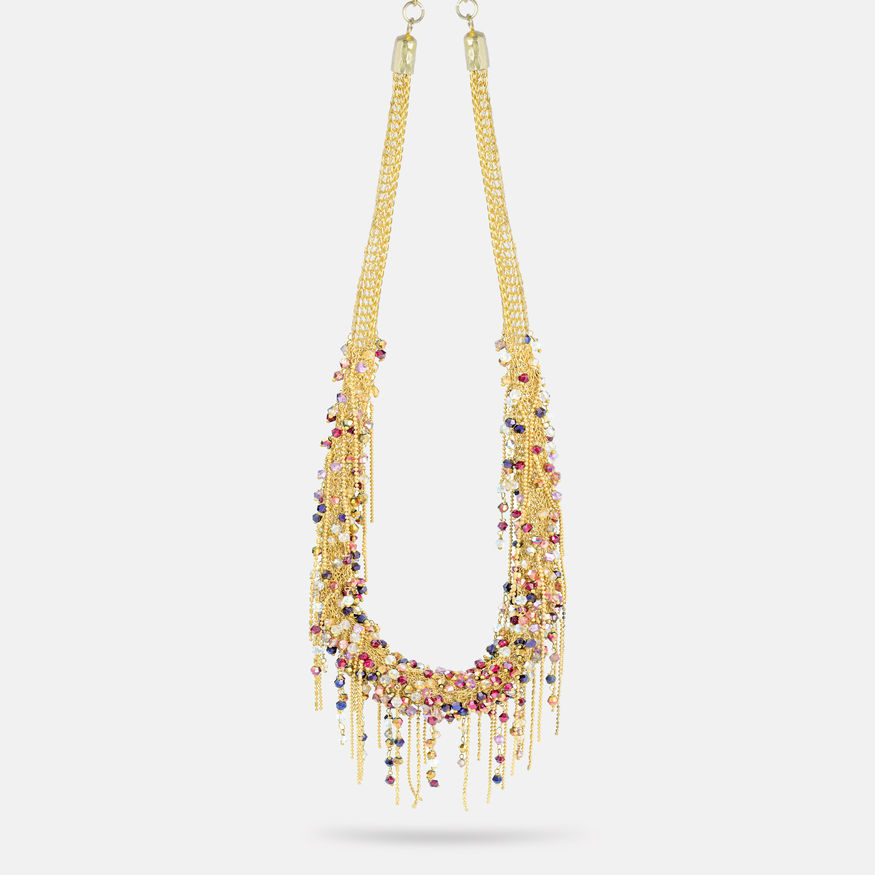 Aegle Gold Red Necklace Romeo Delauris