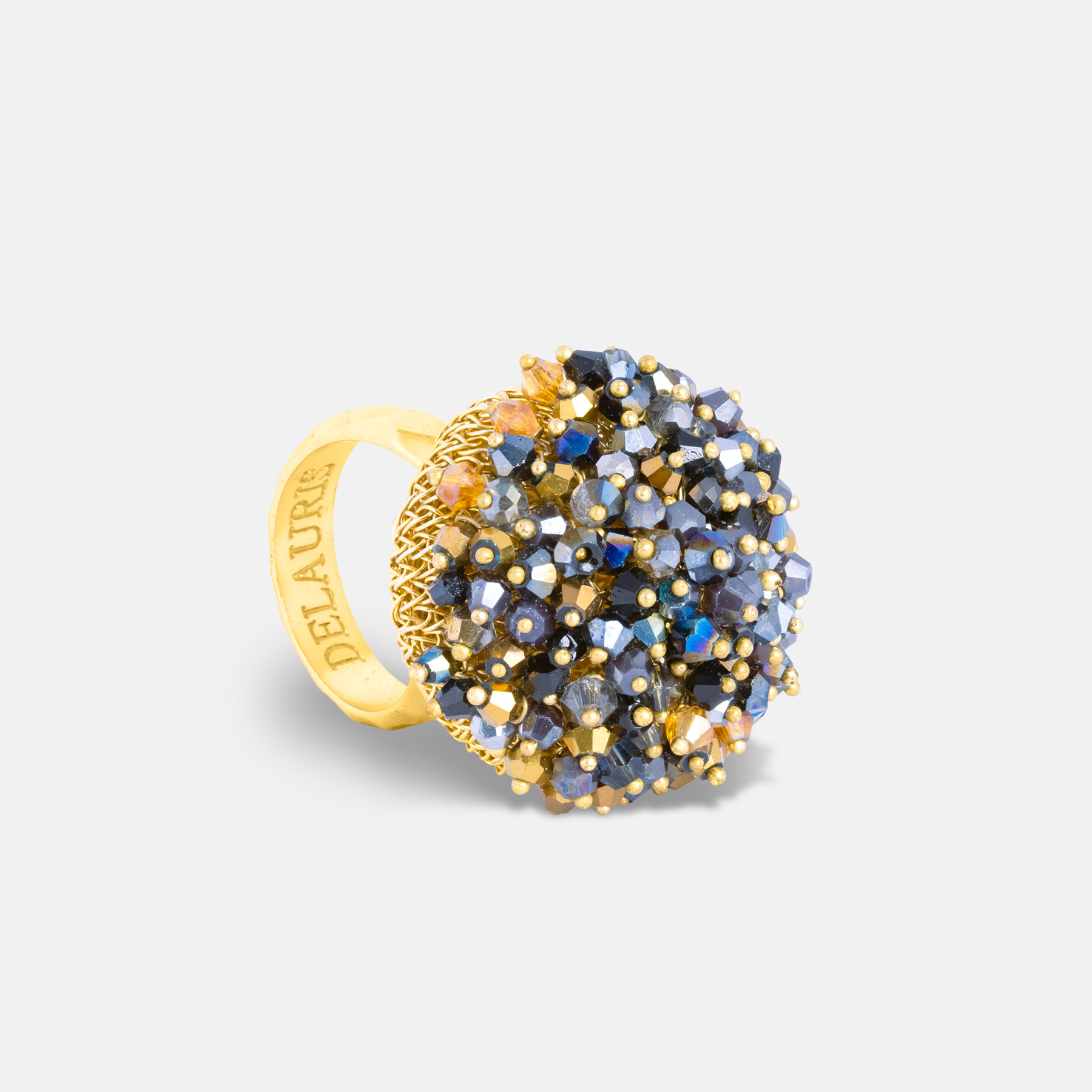 Iris Gold Metalic Ring Romeo Delauris