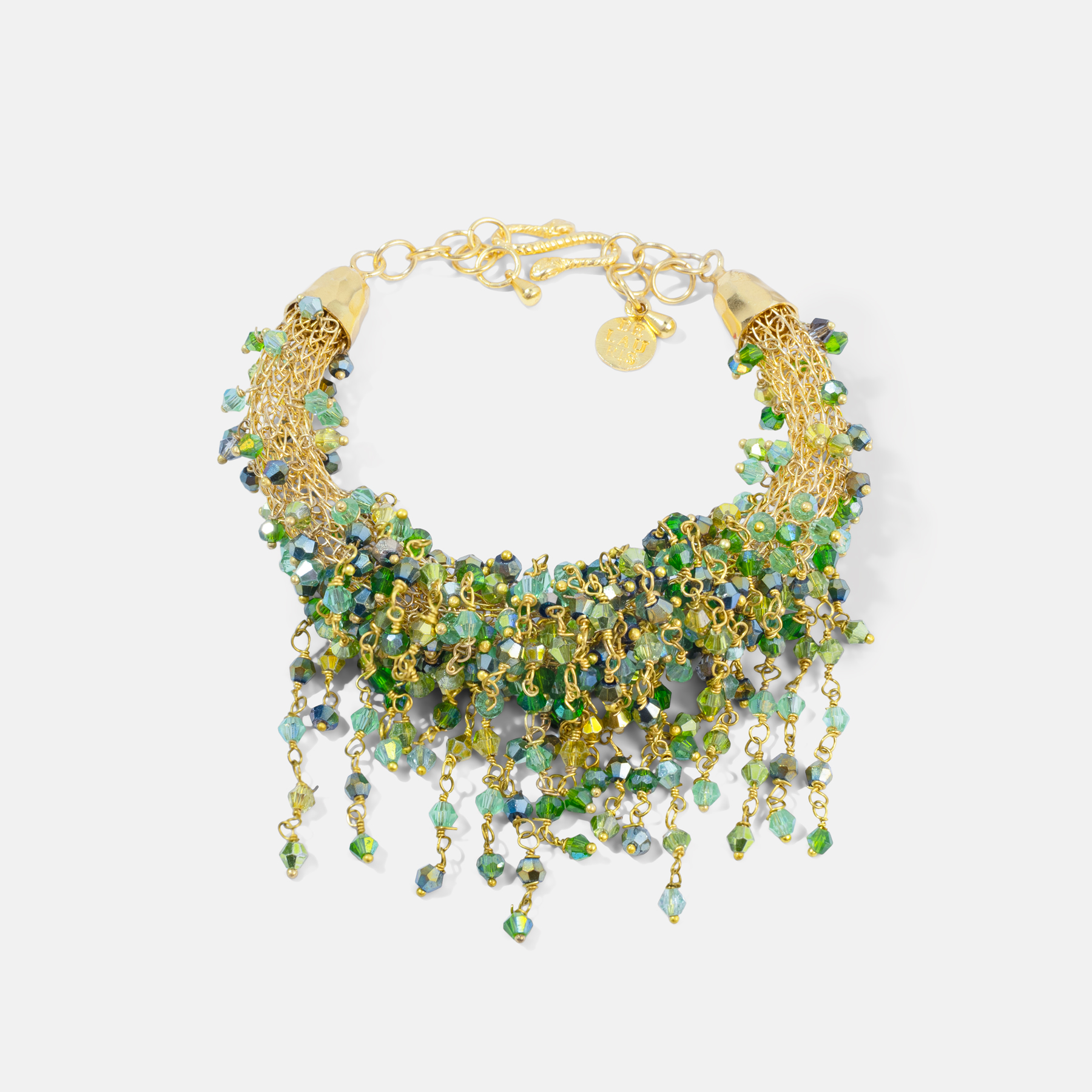 Lila Gold Green Bracelet Romeo Delauris