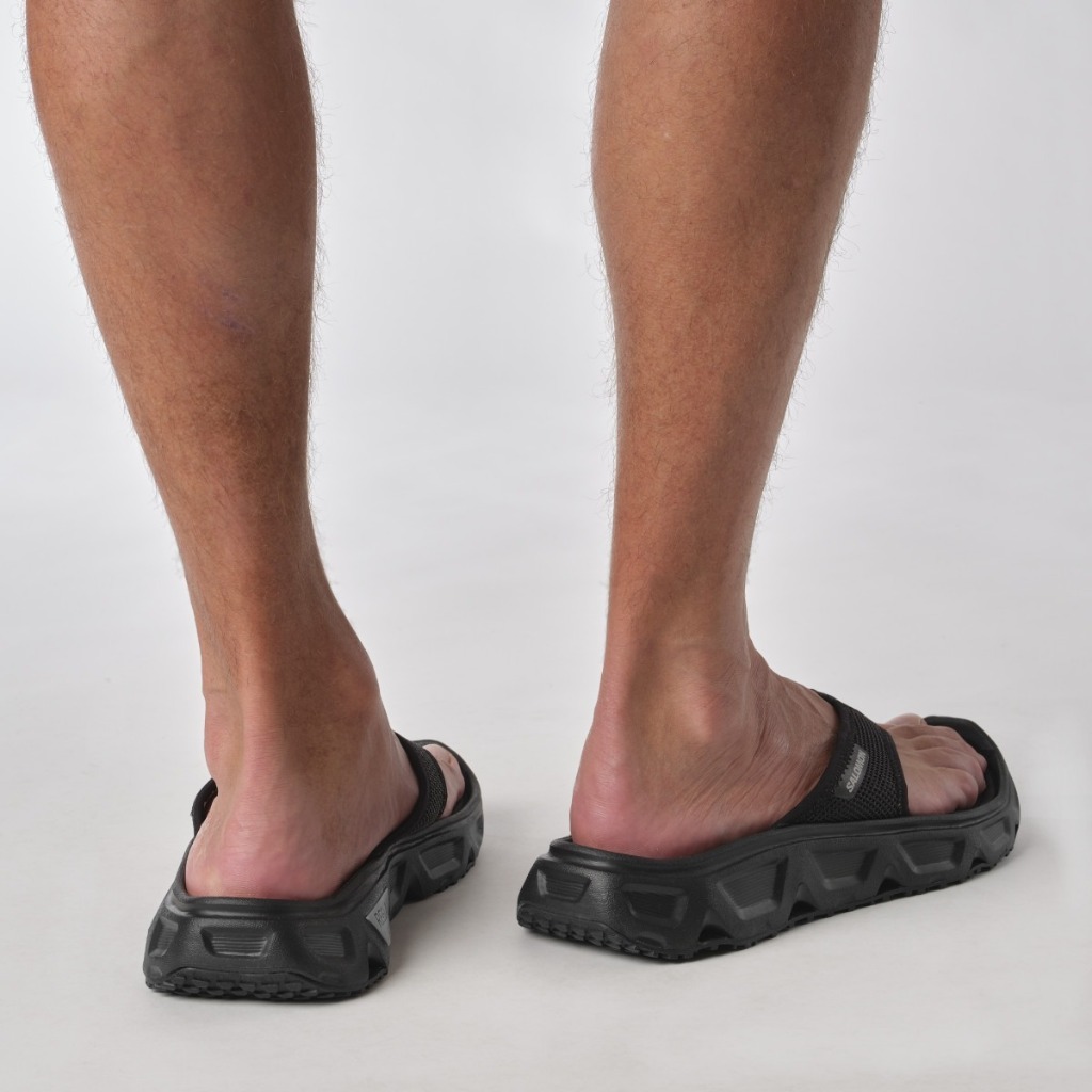 REELAX BREAK 6.0 BLACK/BLACK/ALLOY Men Flip Flops
