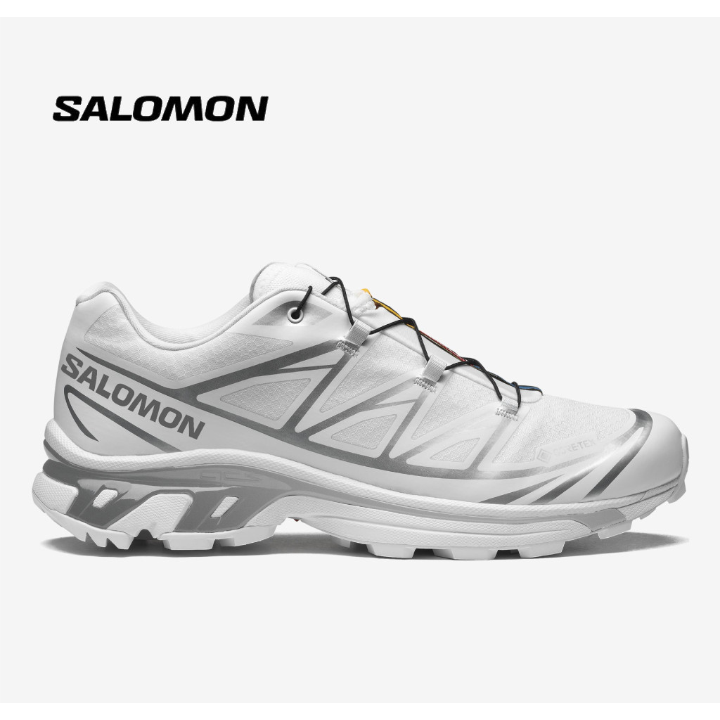 Salomon Unisex XT-6 GTX - White/White/FTW Silver