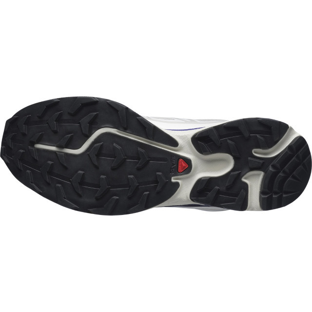SALOMON UNISEX XT-6 SHOES - White/Lunar Rock/Liberty