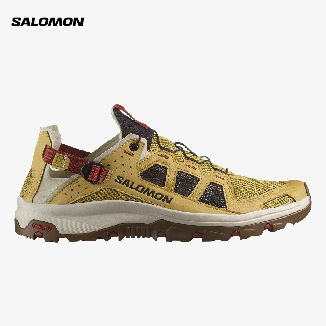 SALOMON TECHAMPHIBIAN Antiqu/Rainy/Burnh UNISEX WATER SHOES - Main Image