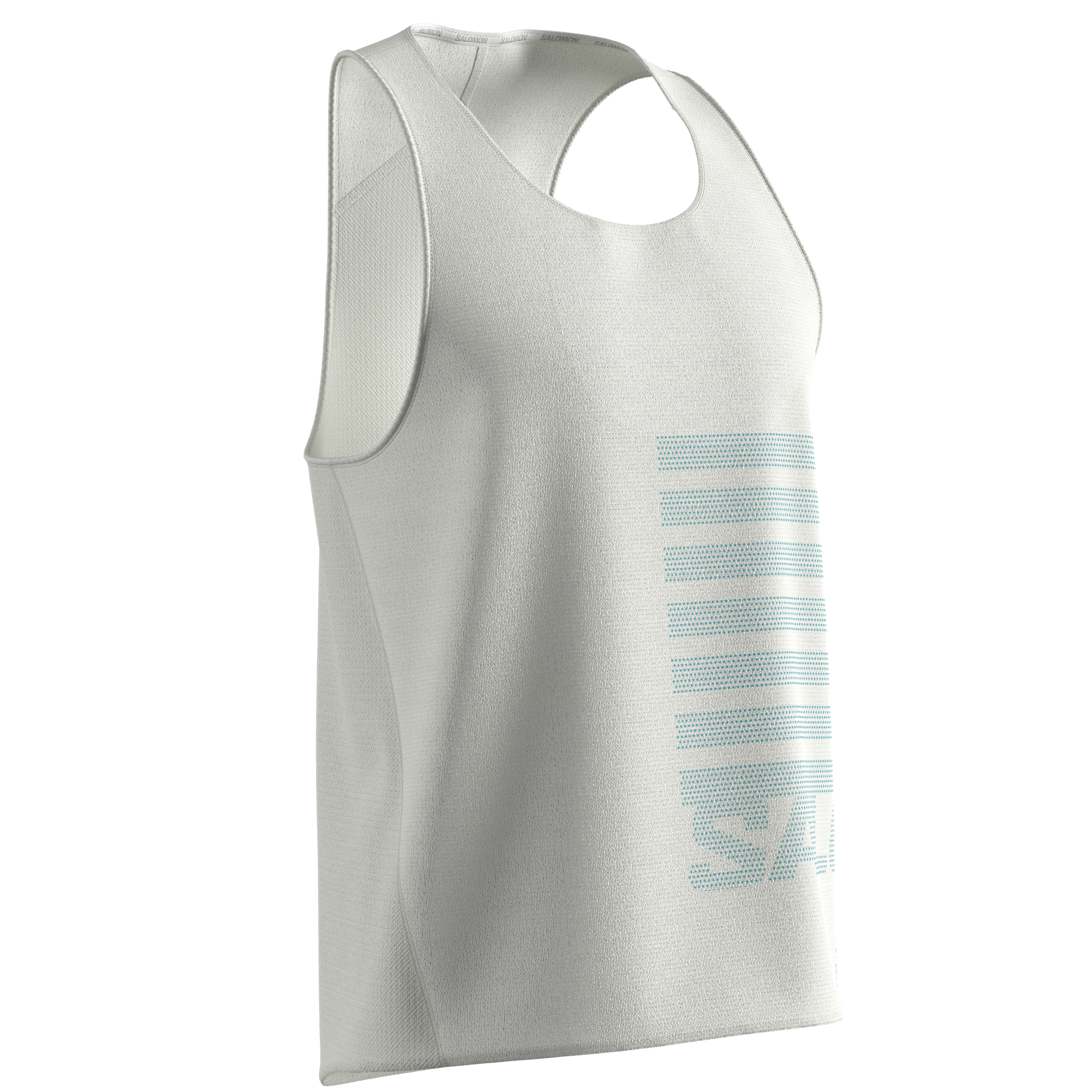 LC2189200_5_VIR__SENSE AERO SINGLET GFX M_WHITE_Peacock b_Run Men_Men