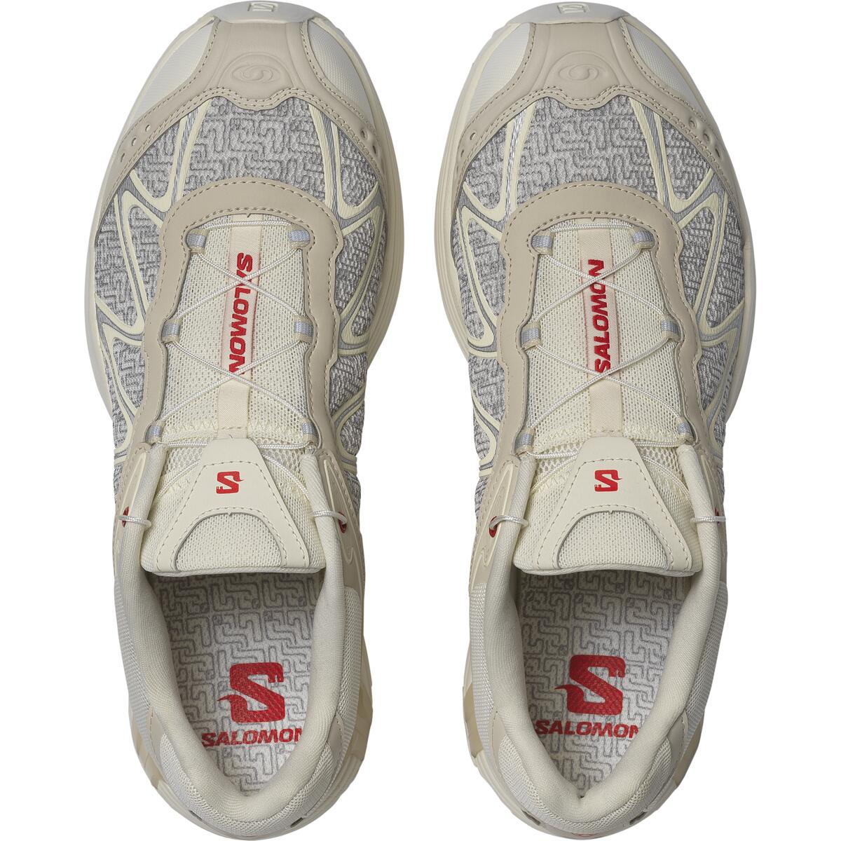 【SALOMON】XT-WHISPER PANHUI クリーム / レッドロゴ SALOMON】XT-WHISPER PANHUI クリーム / レッドロゴ (Salomon