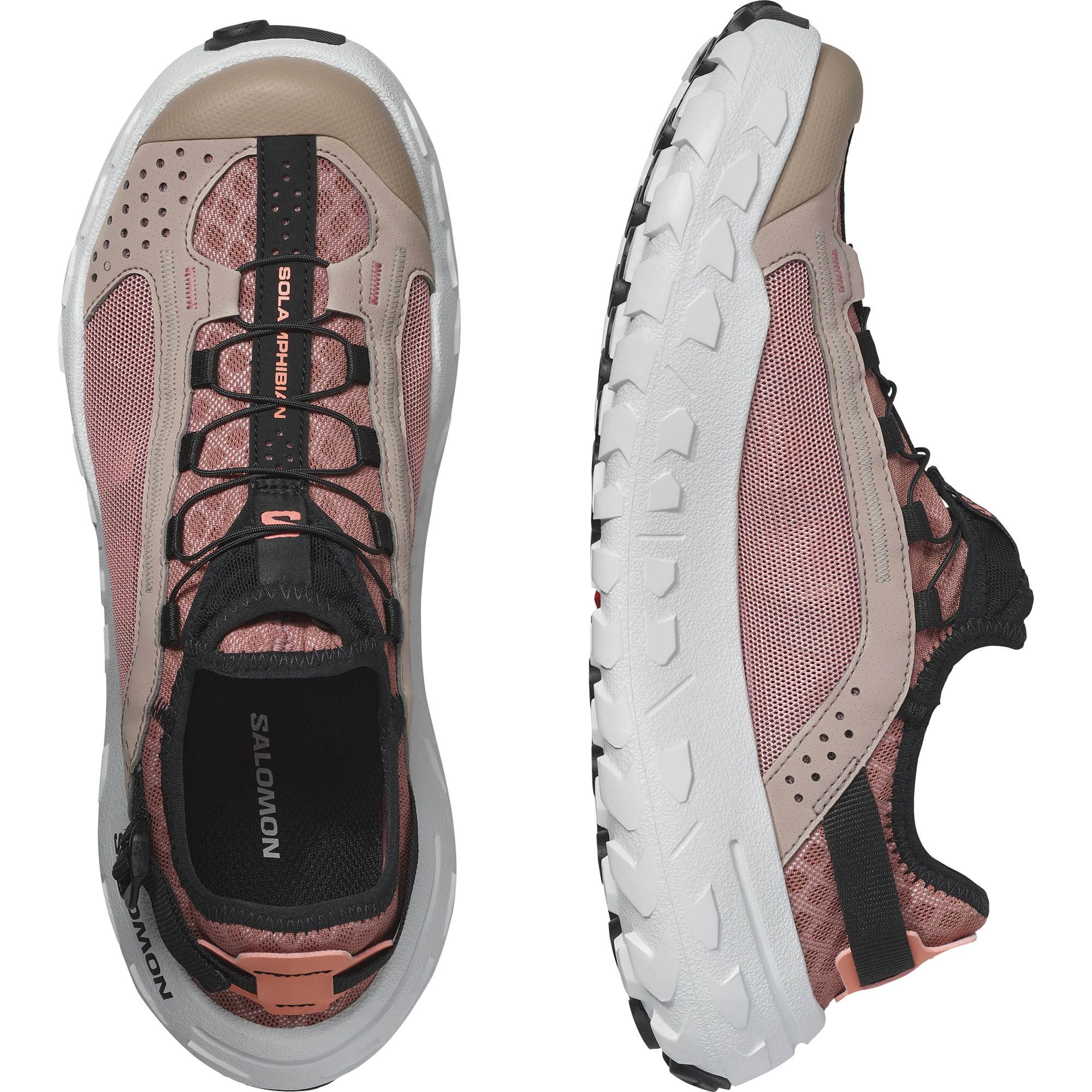 【SALOMON】★人気★SOLAMPHIBIAN W Fusion Coral SOLAMPHIBIAN – SALOMON MY