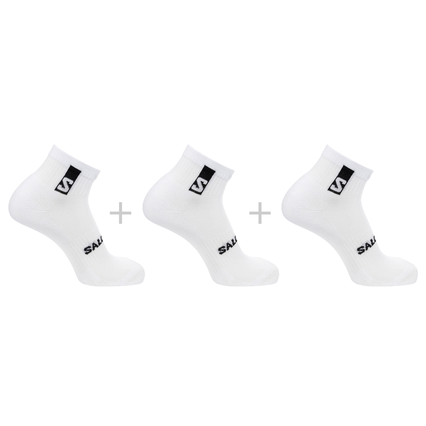 EVERYDAY ANKLE 3-PACK SOCKS WHITE
