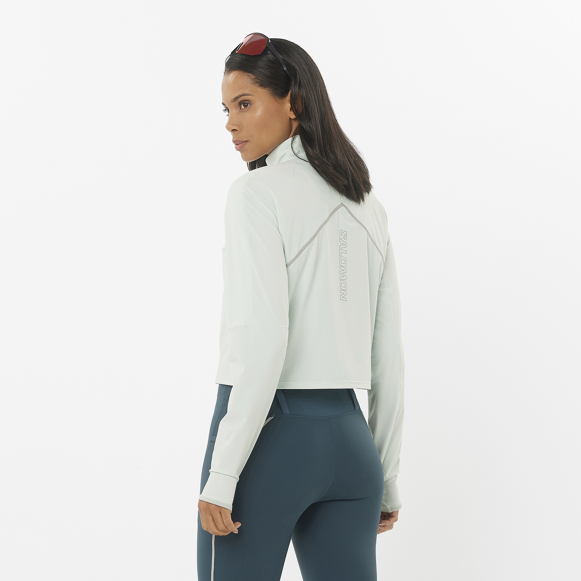 SENSE AERO HYBRID CROPPED PULLOVER