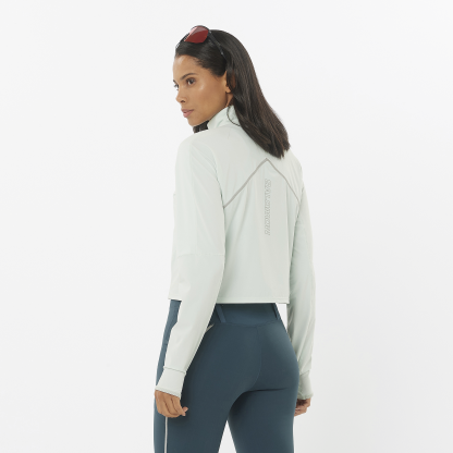 SENSE AERO HYBRID CROPPED PULLOVER