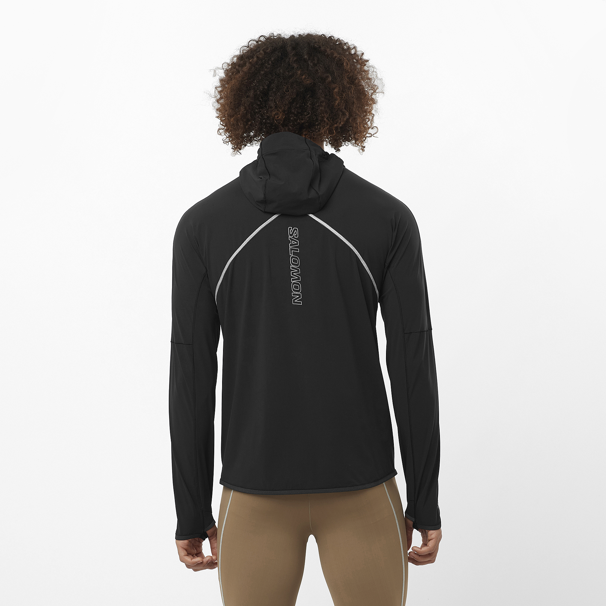 SENSE AERO HYBRID HALF ZIP HOODED