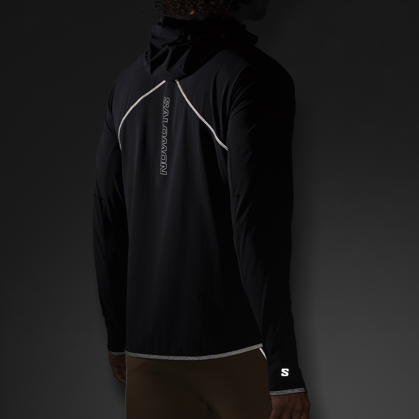 SENSE AERO HYBRID HALF ZIP HOODED