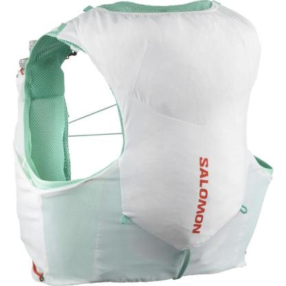 #WHITE/ ELECTRIC GREEN