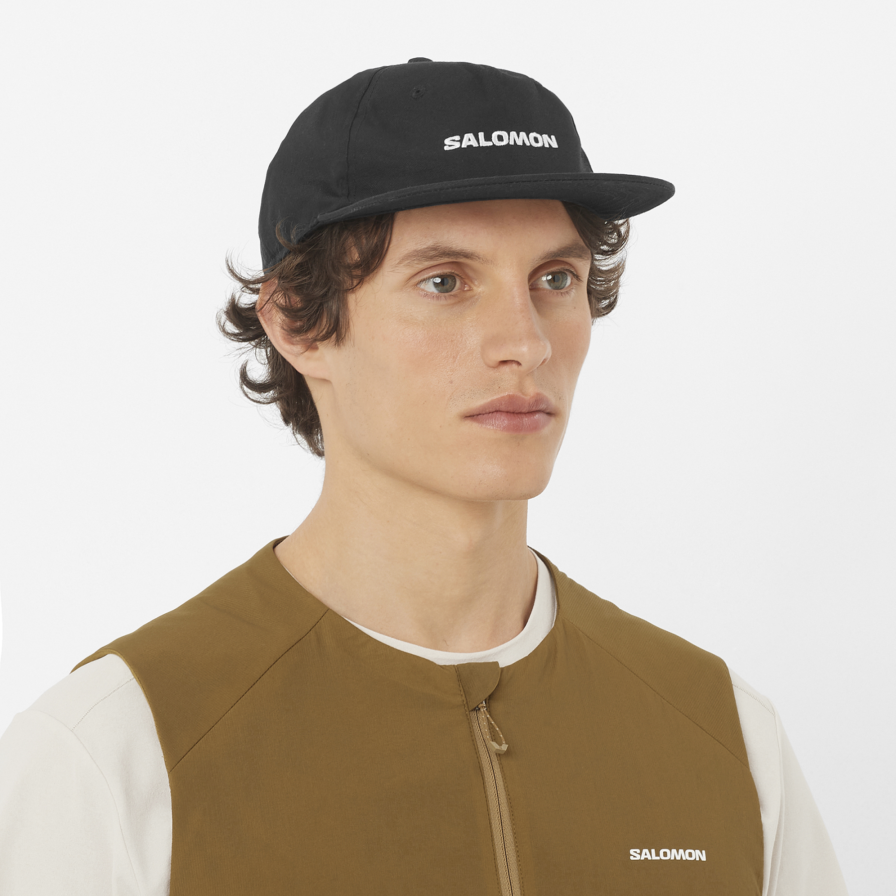 SALOMON LOGO FLAT CAP 