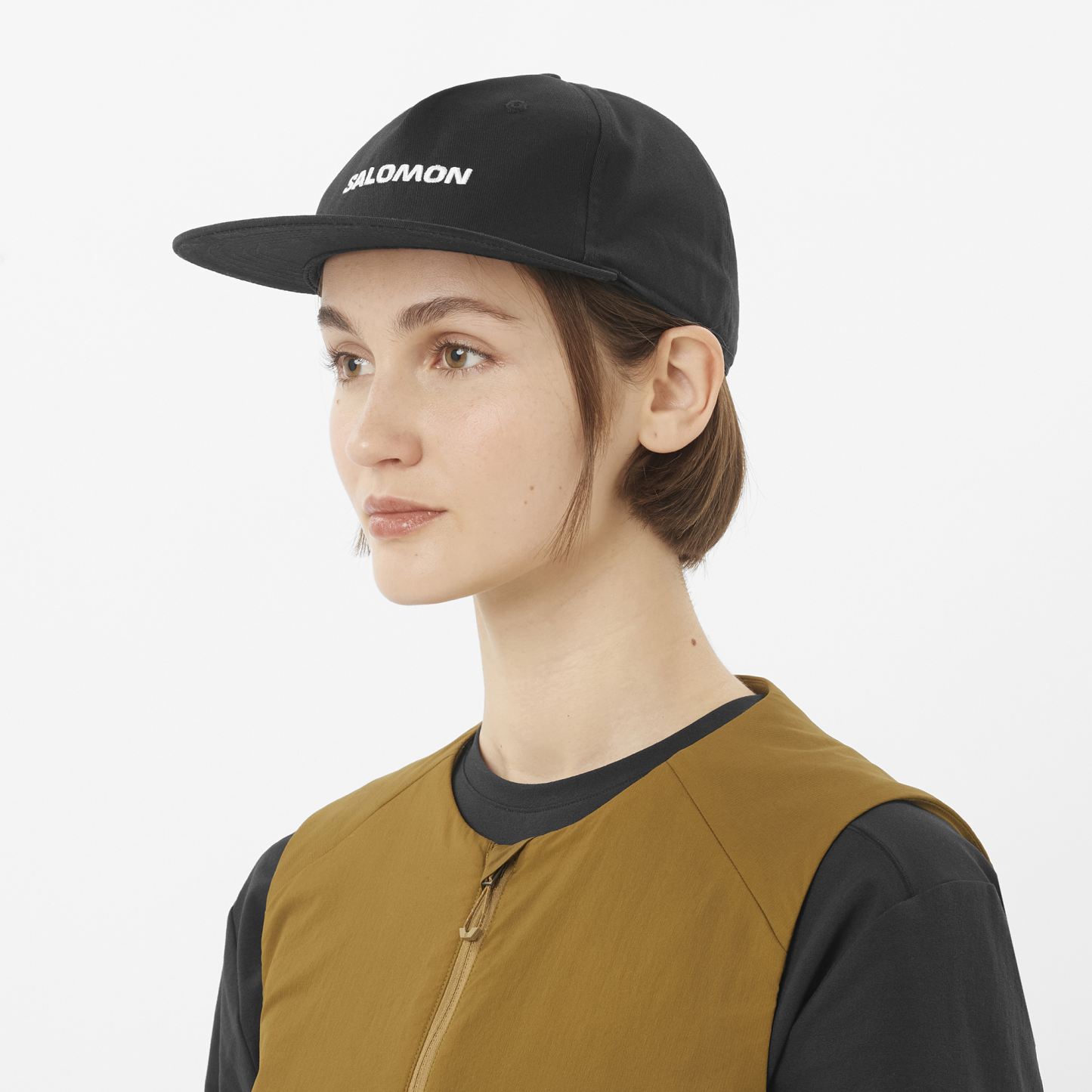 SALOMON LOGO FLAT CAP 