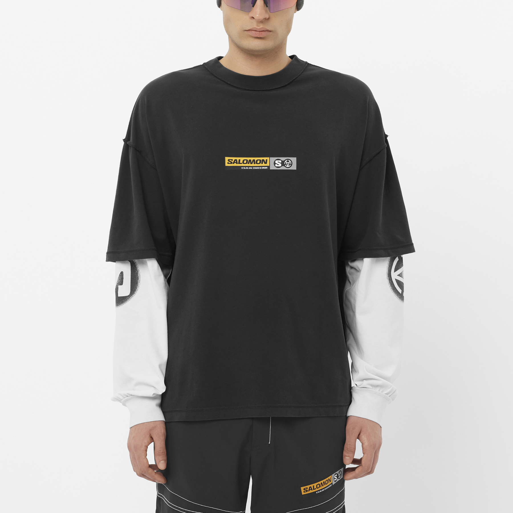 SALOMON  LONG SLEEVE TEE SLAM JAM