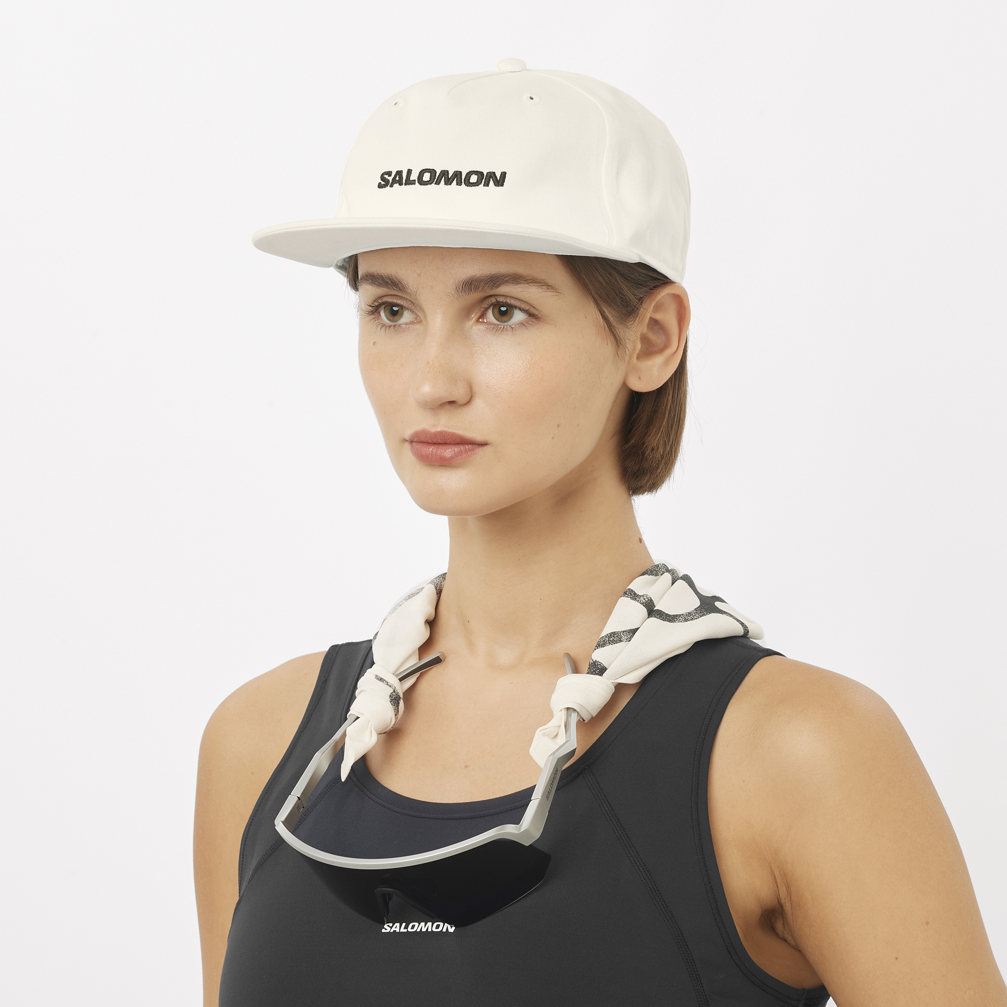 SALOMON LOGO FLAT CAP 