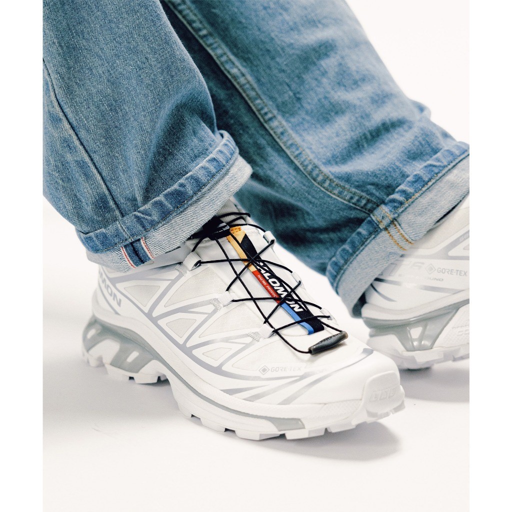 Salomon Unisex XT-6 GTX - White/White/FTW Silver