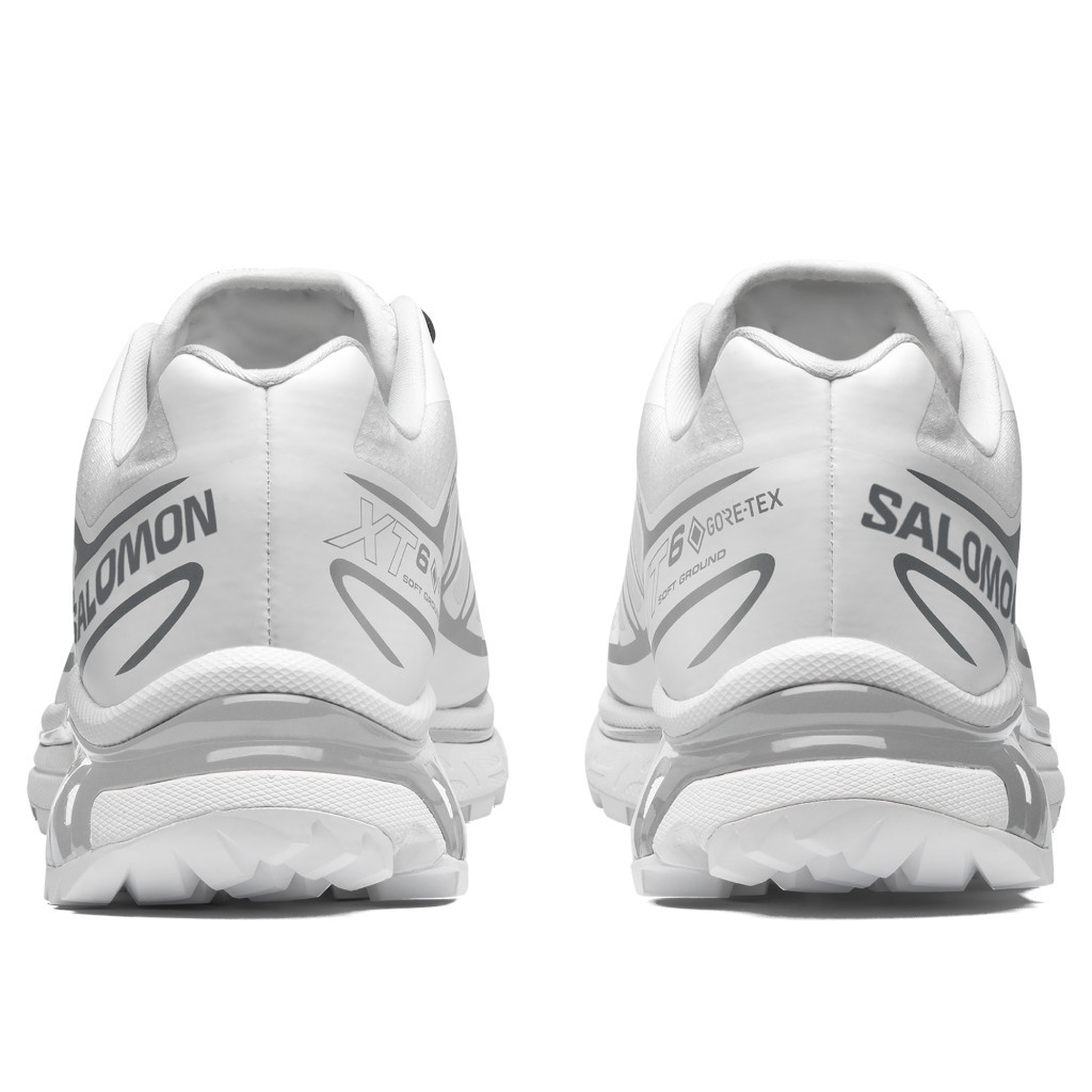 Salomon Unisex XT-6 GTX - White/White/FTW Silver