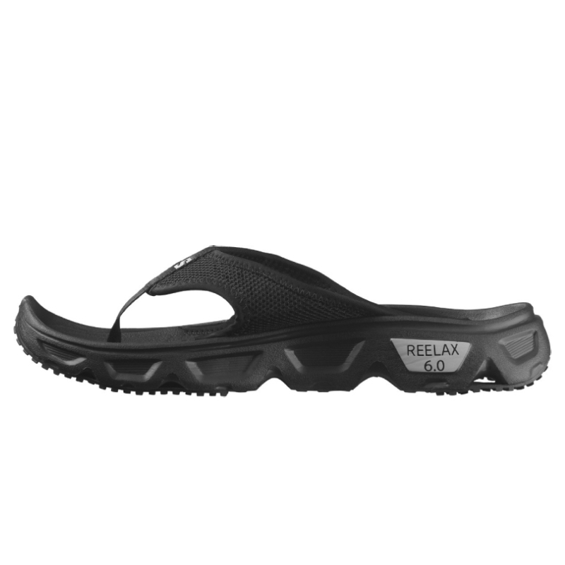 REELAX BREAK 6.0 BLACK/BLACK/ALLOY Men Flip Flops