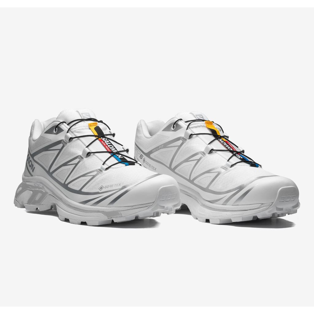 Salomon Unisex XT-6 GTX - White/White/FTW Silver